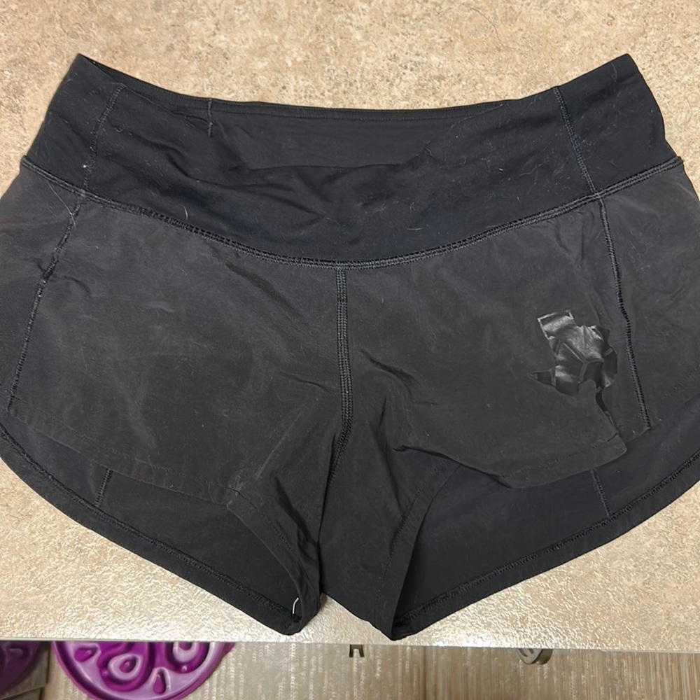 Lululemon speed up shorts